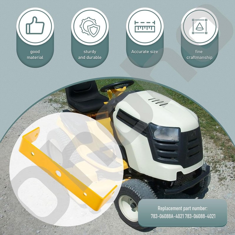 Ohoho 783-06088A-4021 Seat Pivot Bracket - by - Compatible with Cub Cadet LTX1040 GTX1054 LGT1050 LGT1054 LGTX1050 - Yellow - Image 4